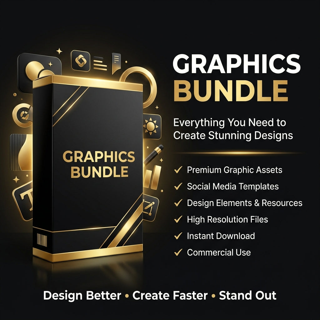 Ultimate Graphics Bundle – Premium Assets, Templates & Design Resources for Creators