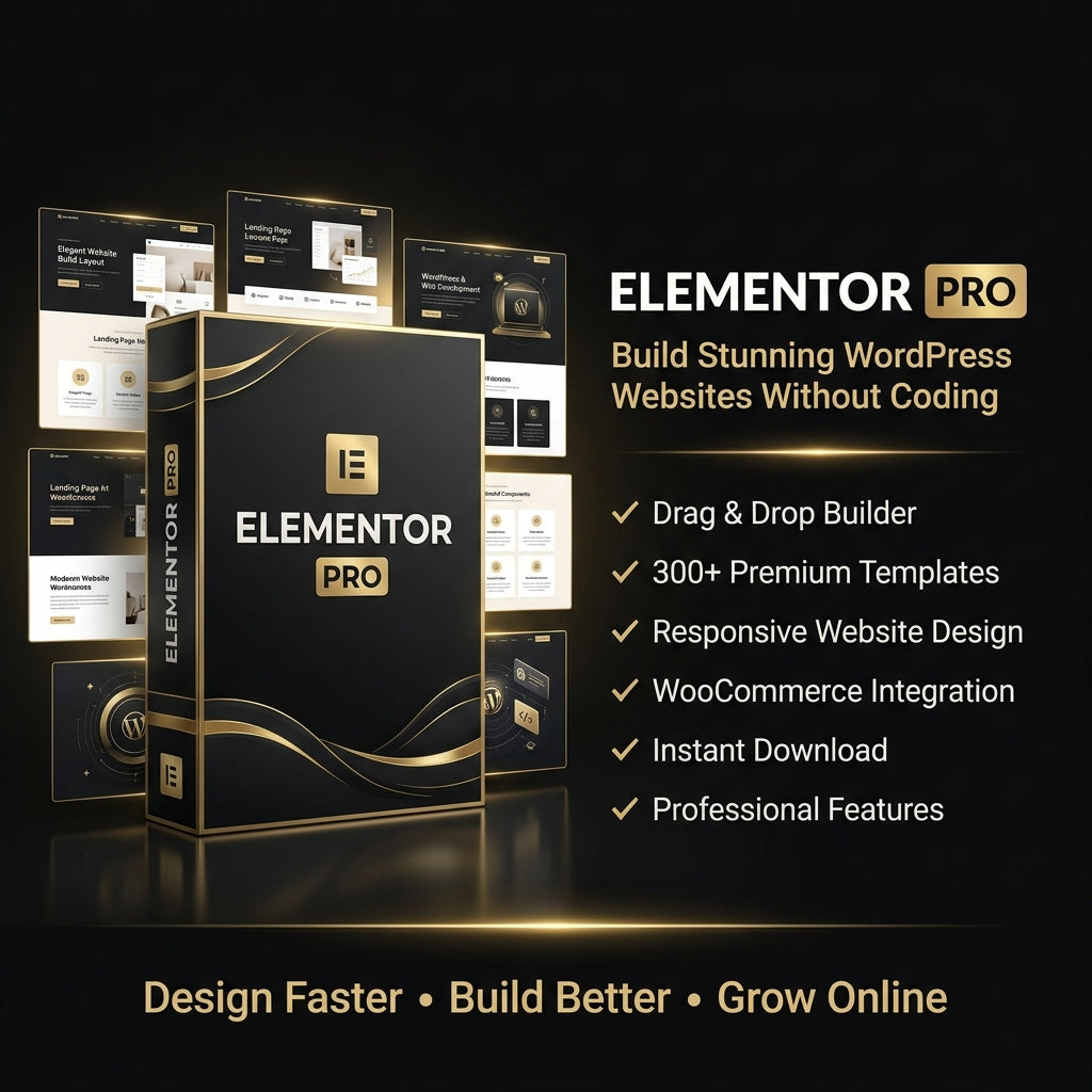 Elementor Pro Website Builder – Premium WordPress Templates & Professional Web Design Kit