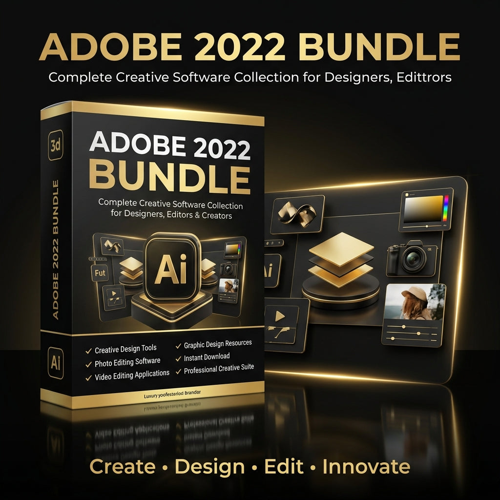 Adobe Creative Bundle 2022 – Design, Photo Editing & Video Production Resources
