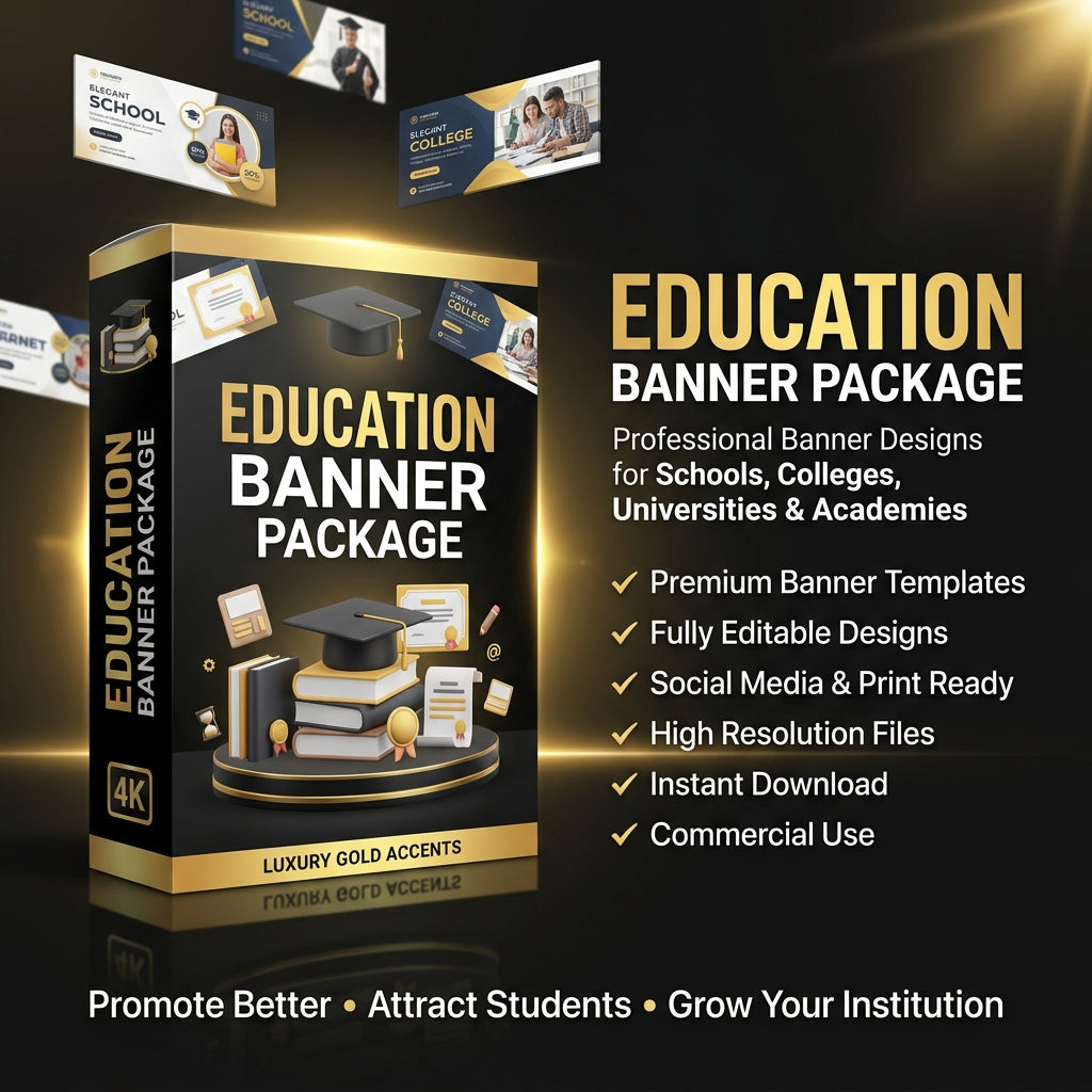 Education Banner Package
