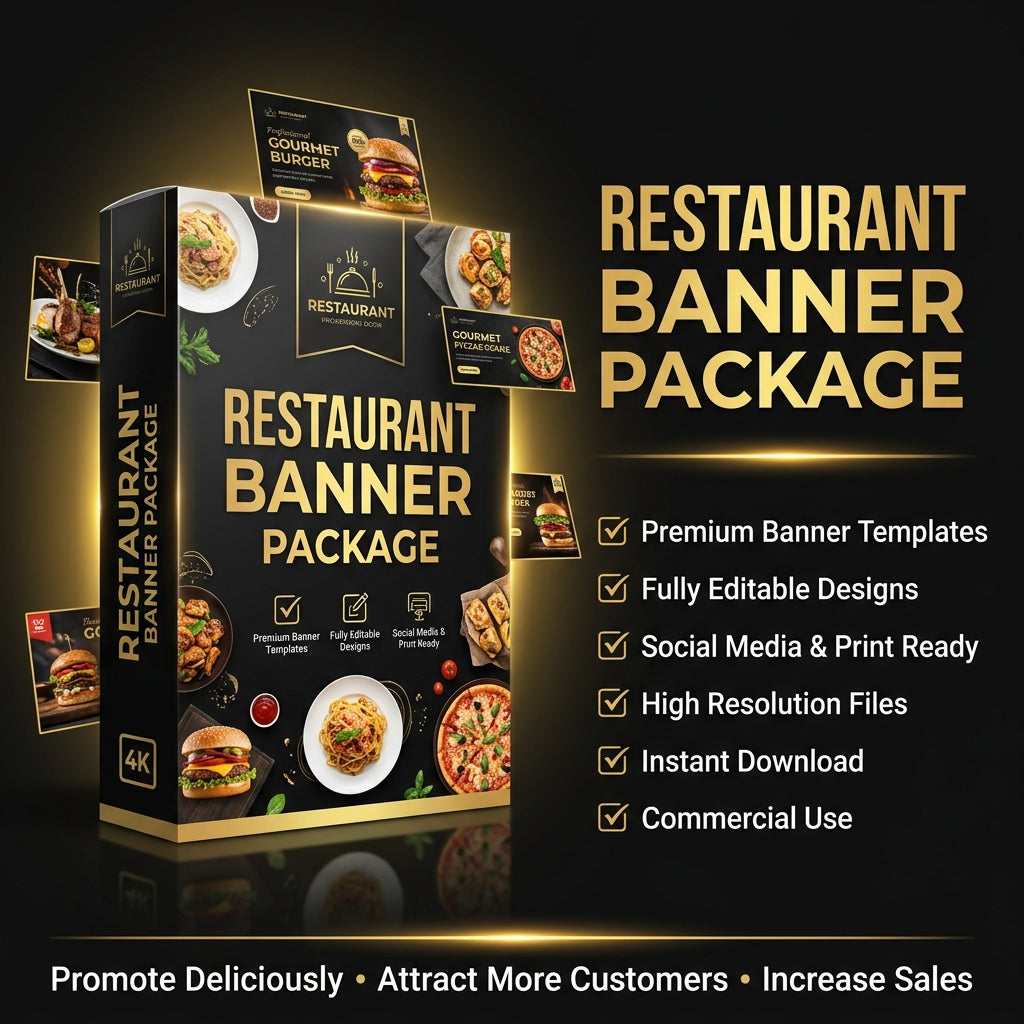 Restaurant Banner Package