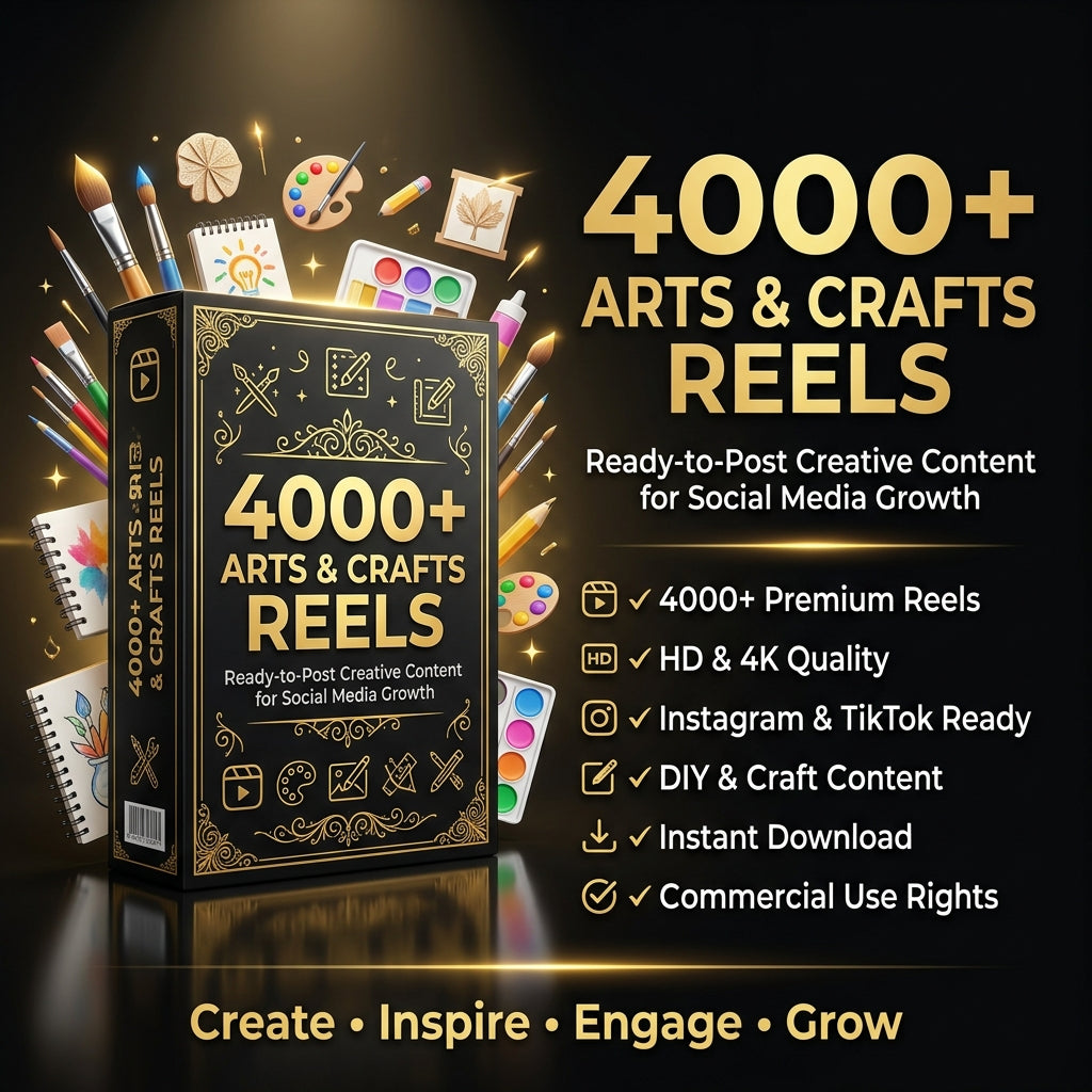 4000+ Arts & Crafts Reels
